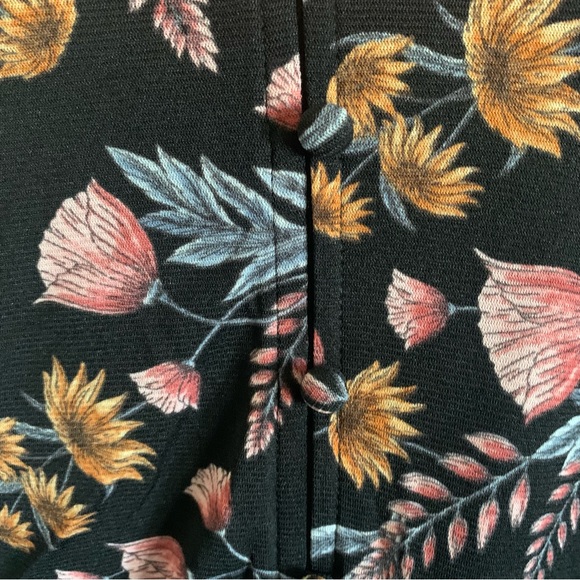 Bohemian Floral Sleeveless Shift Dress Style & Co size XL - Picture 4 of 12